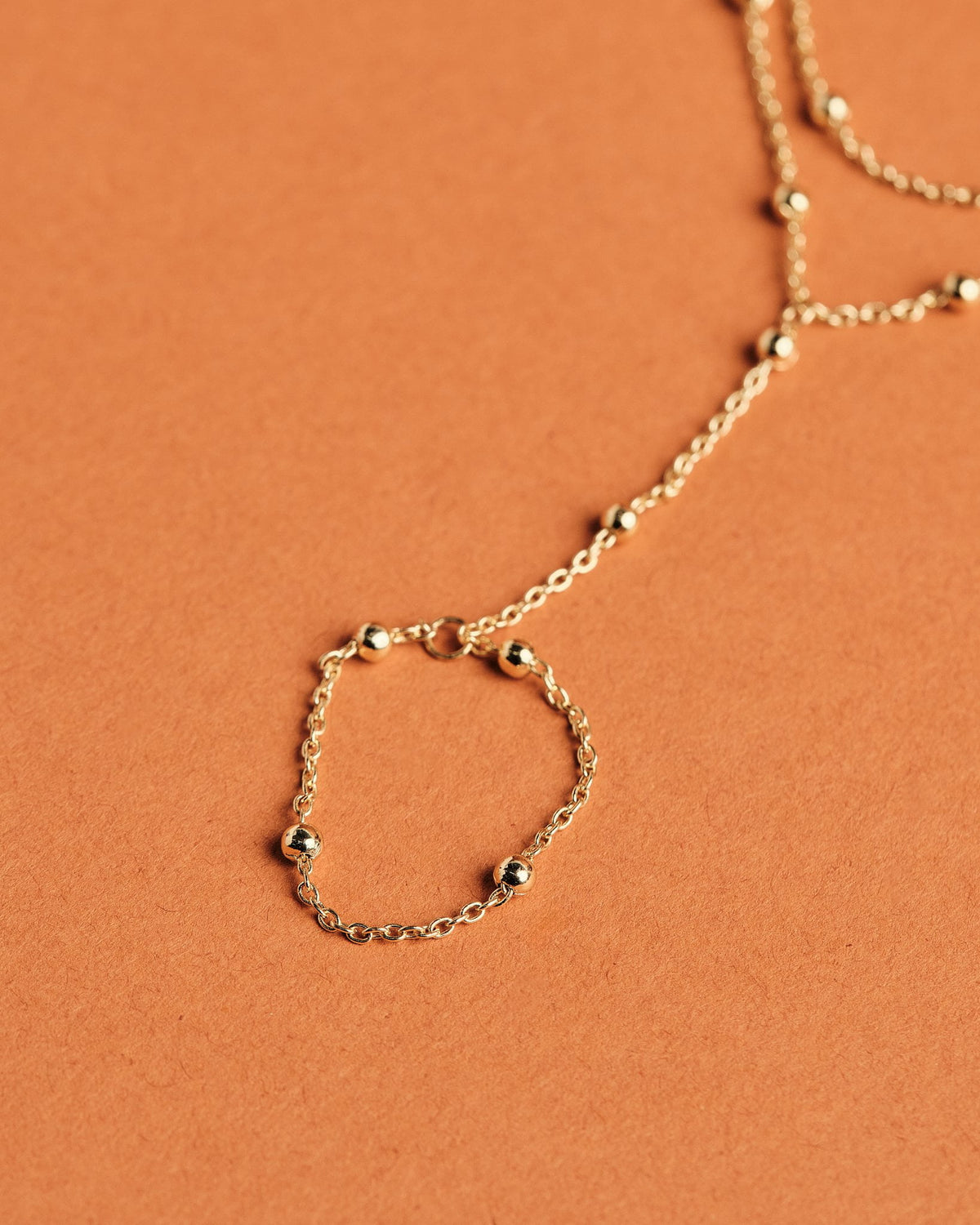 16K Plated Camille Hand Chain