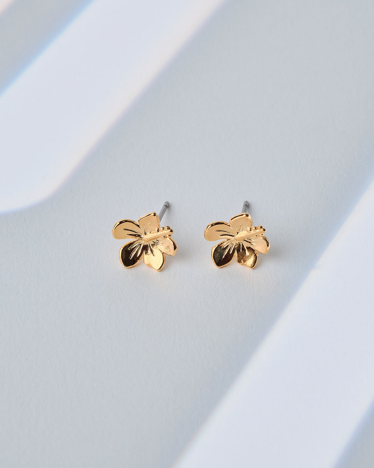 16K Plated Amapola Earrings