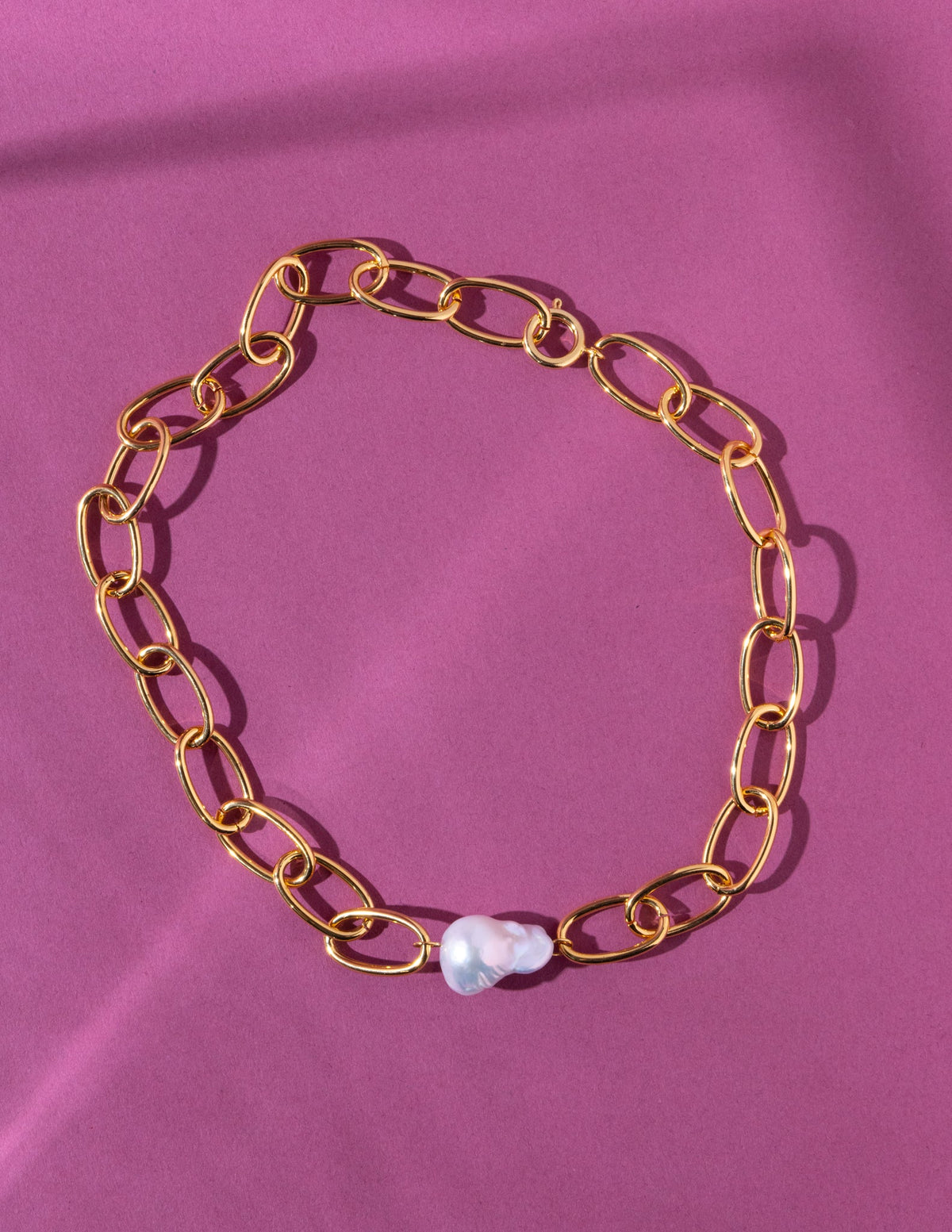 18K Plated Sirce Necklace