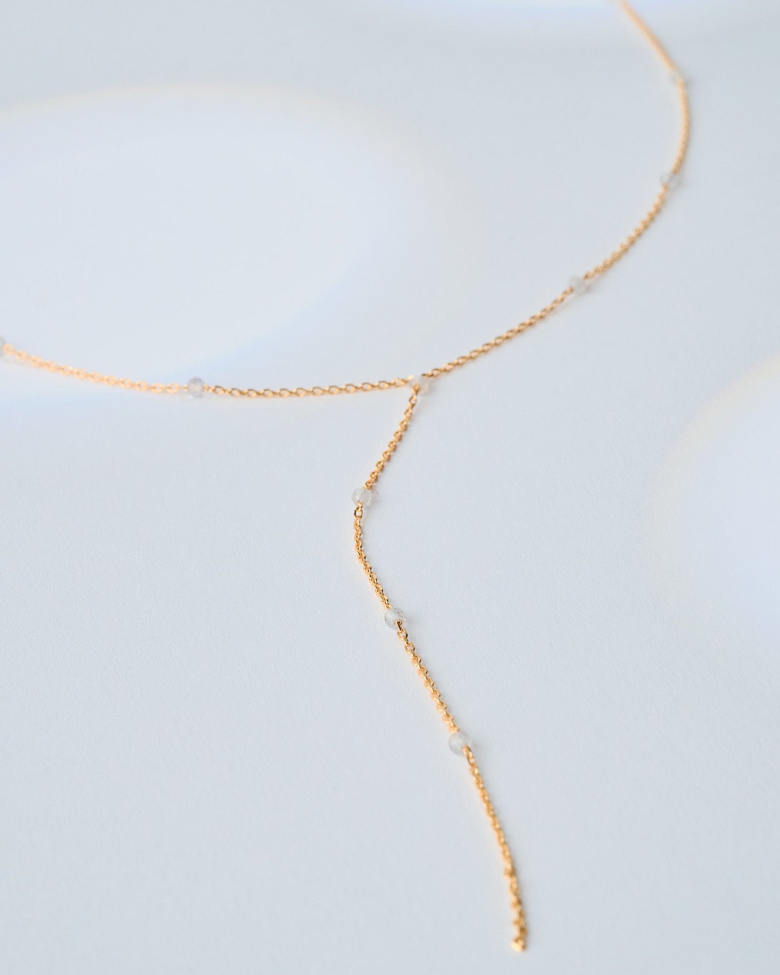 16K Plated Bryn Stones Necklace