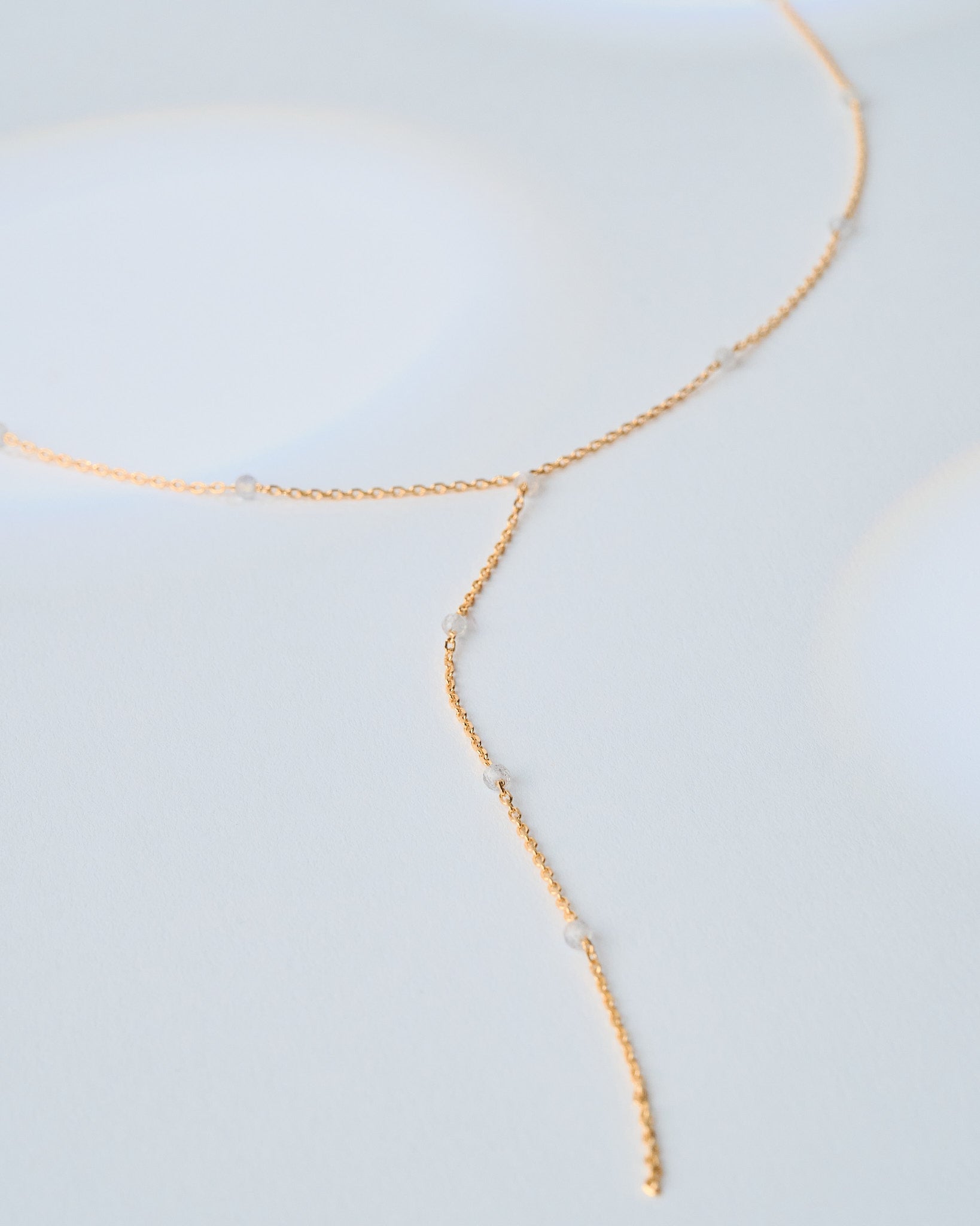 16K Plated Bryn Stones Necklace