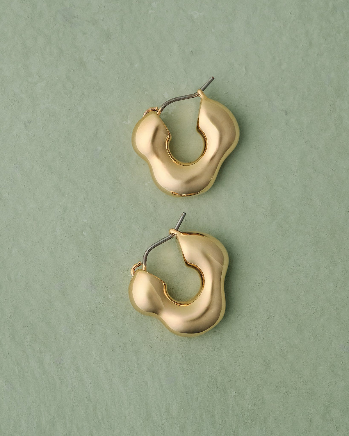 18K Plated Bubble Earrings