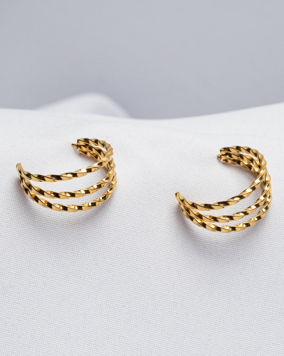18K Plated Massimo Earrings