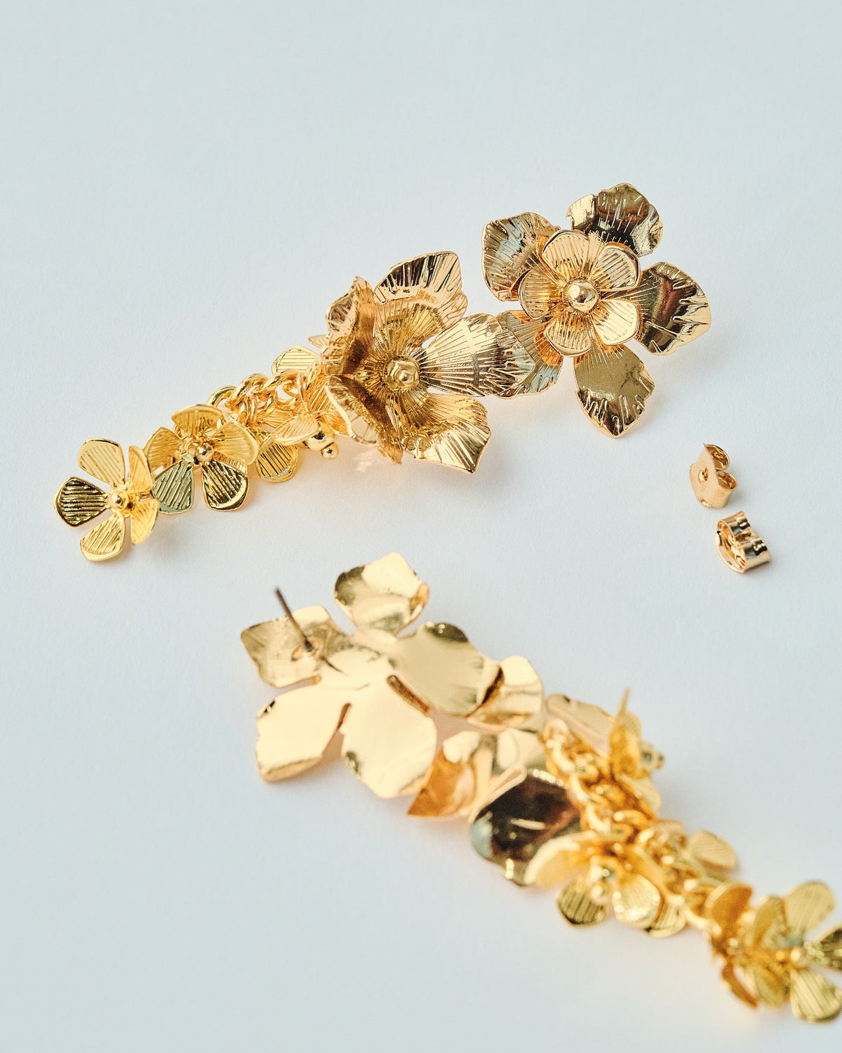 16K Plated Flores Earrings