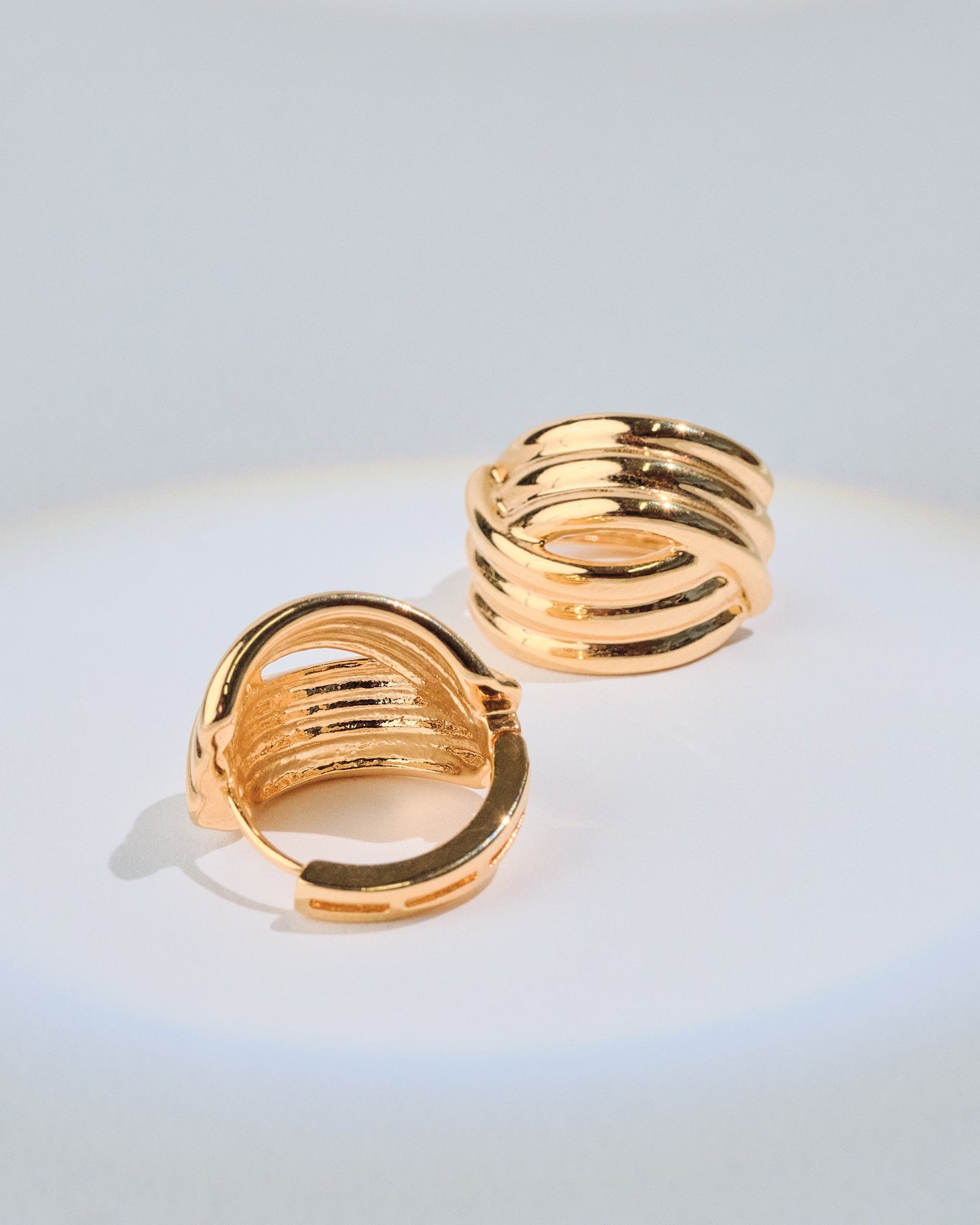 18K Plated Mellody Earrings