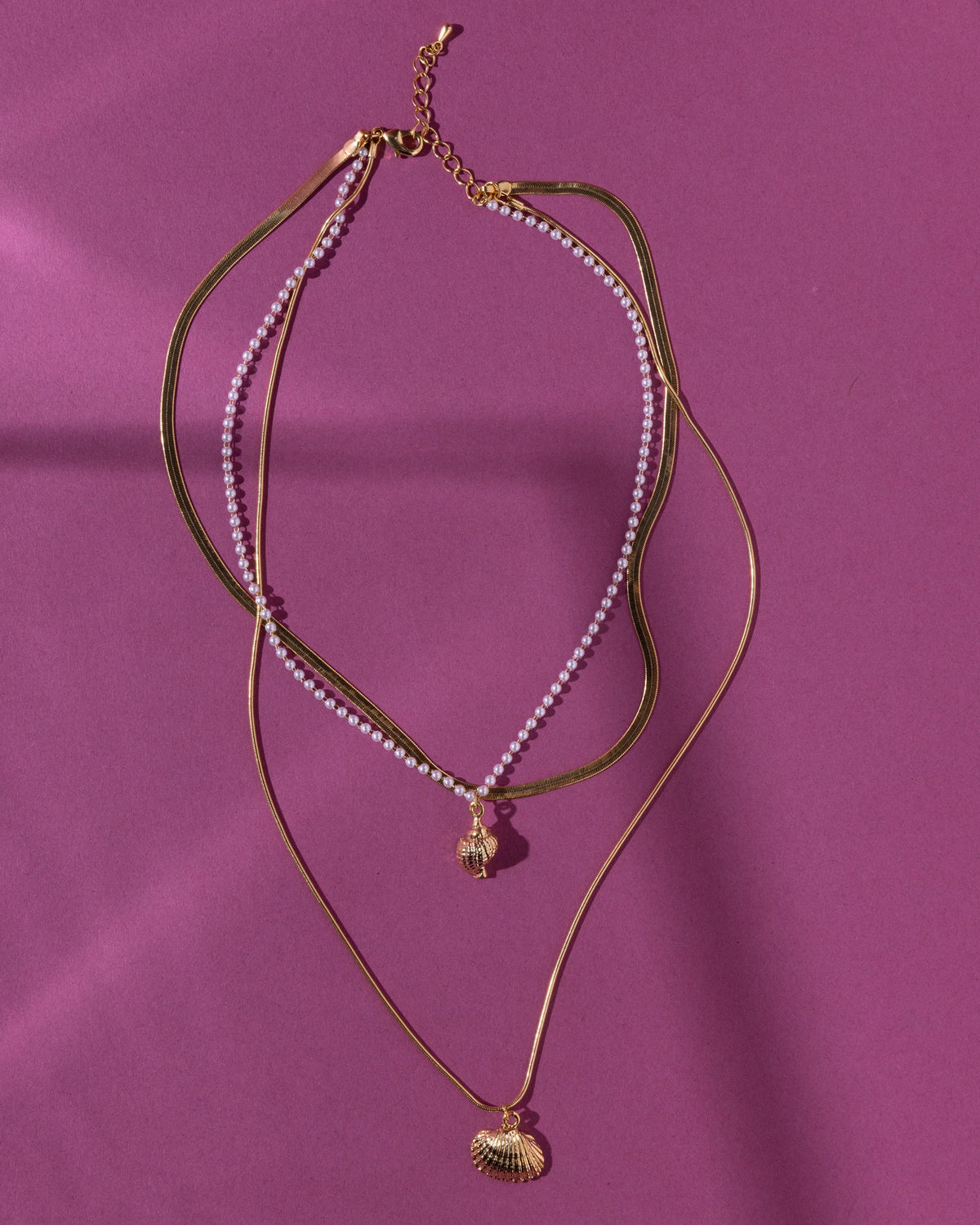 16K Plated Marea Necklace