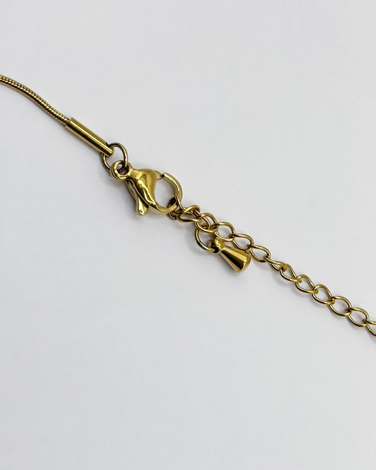 18K Plated Met Necklace