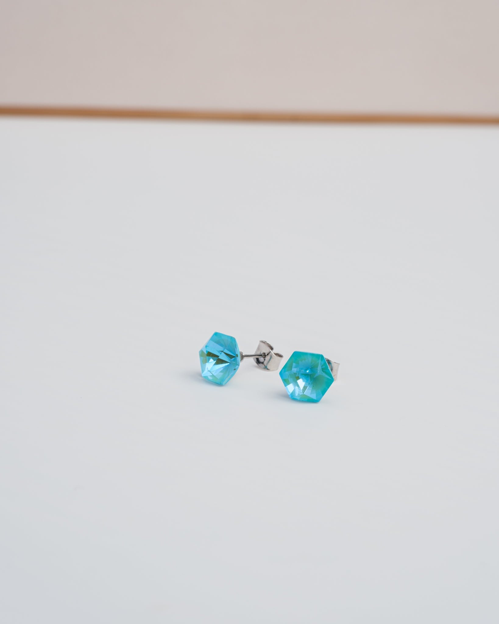 Hexagon Bling Studs