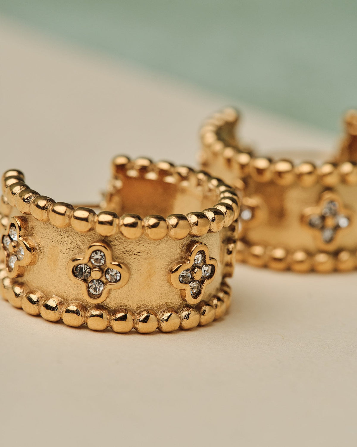 18K Plated Arniz Earrings