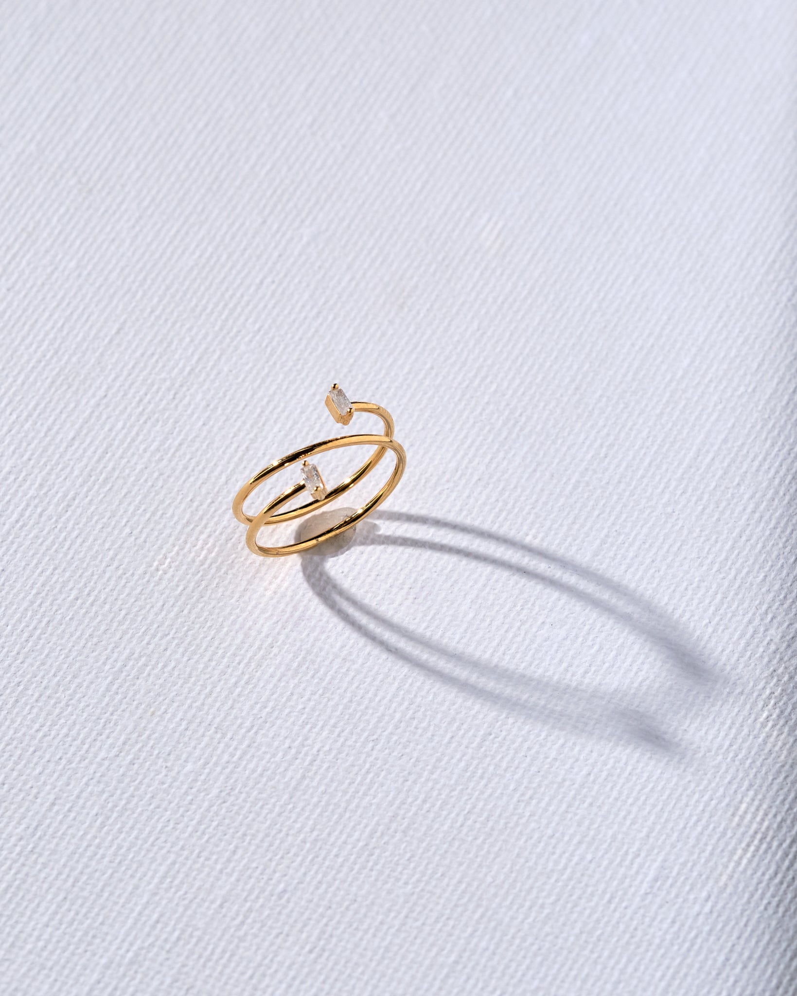 16K Plated Sprin Ring