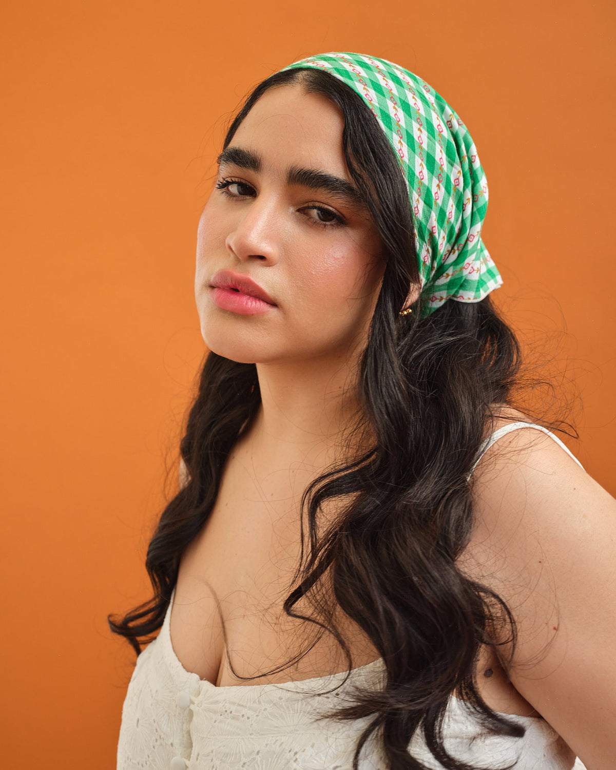 Gingham Scarf