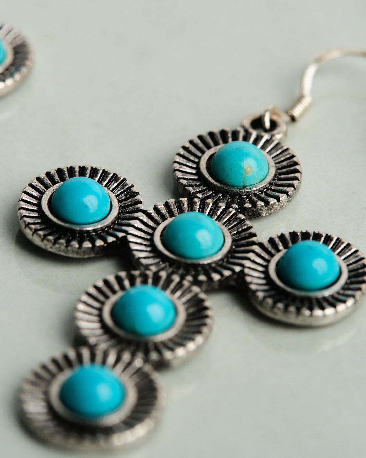 Coachella Cross Earrings