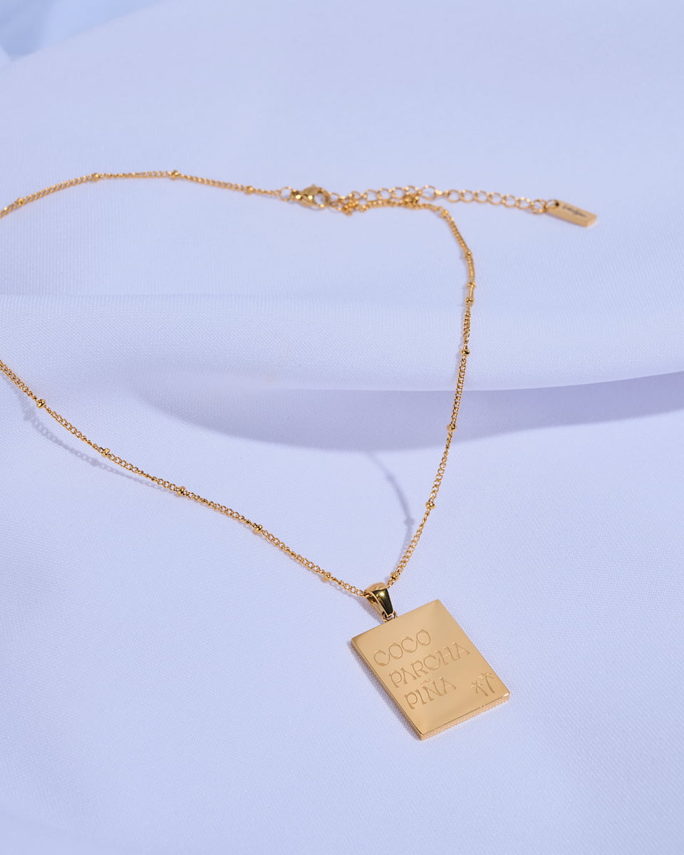 18K Plated Helados Necklace