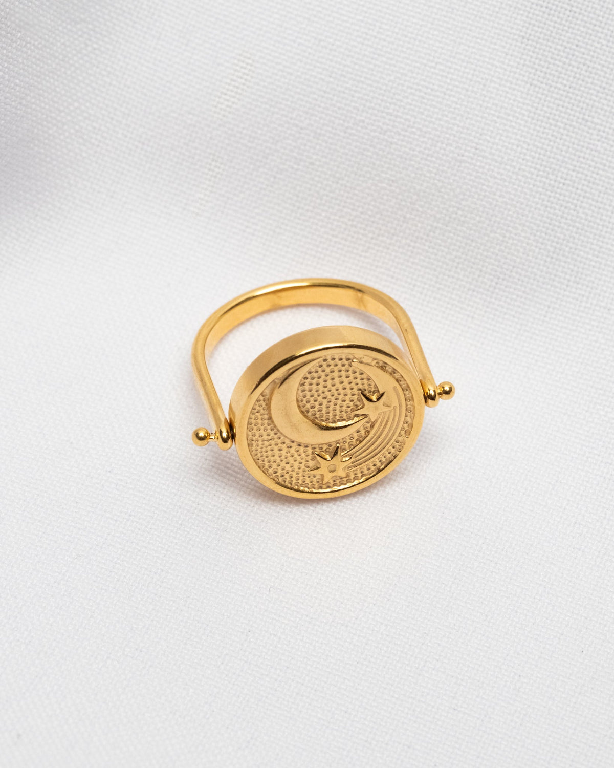 16K Plated Chloe Ring