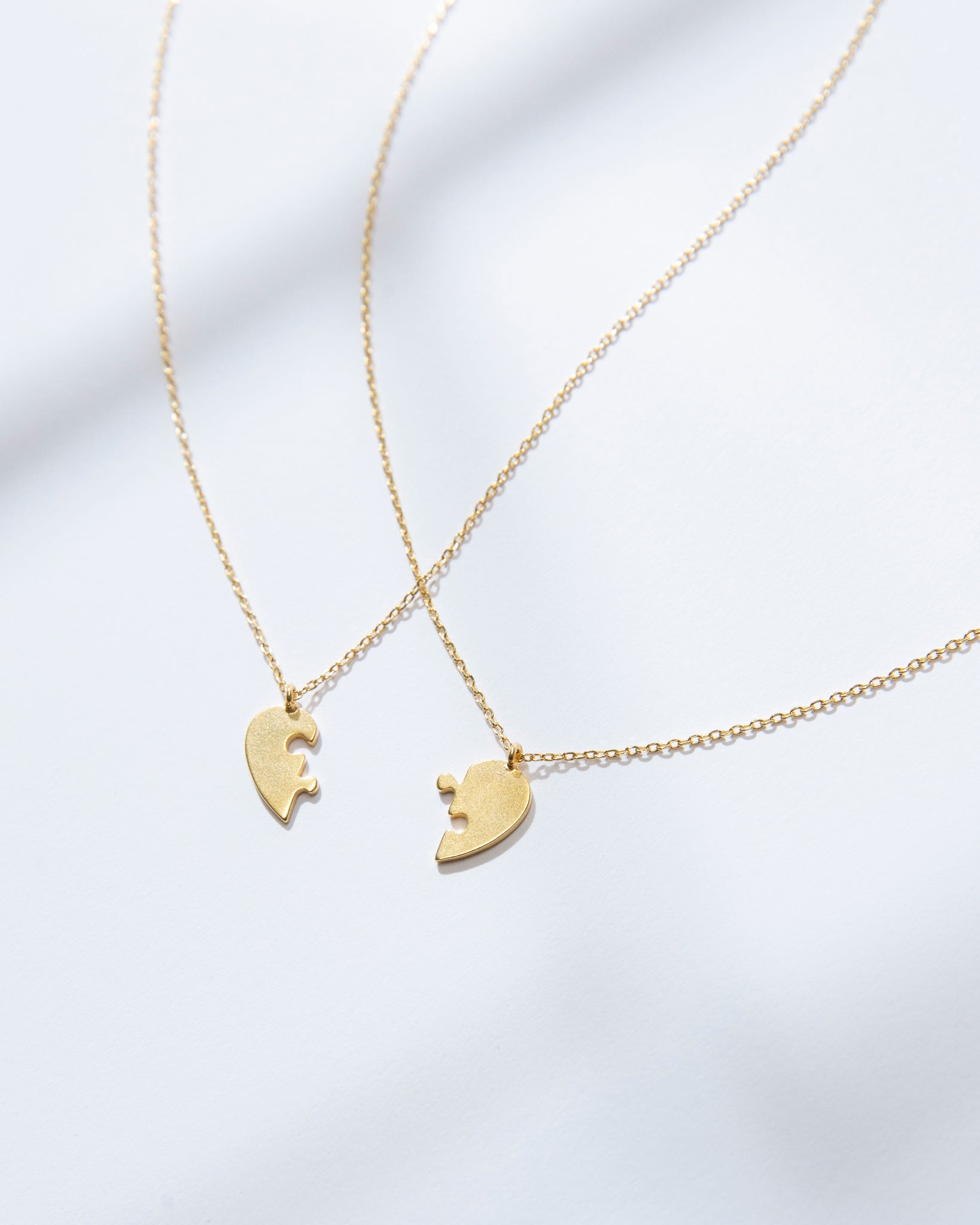 16K Plated 2pc Friendship Necklace