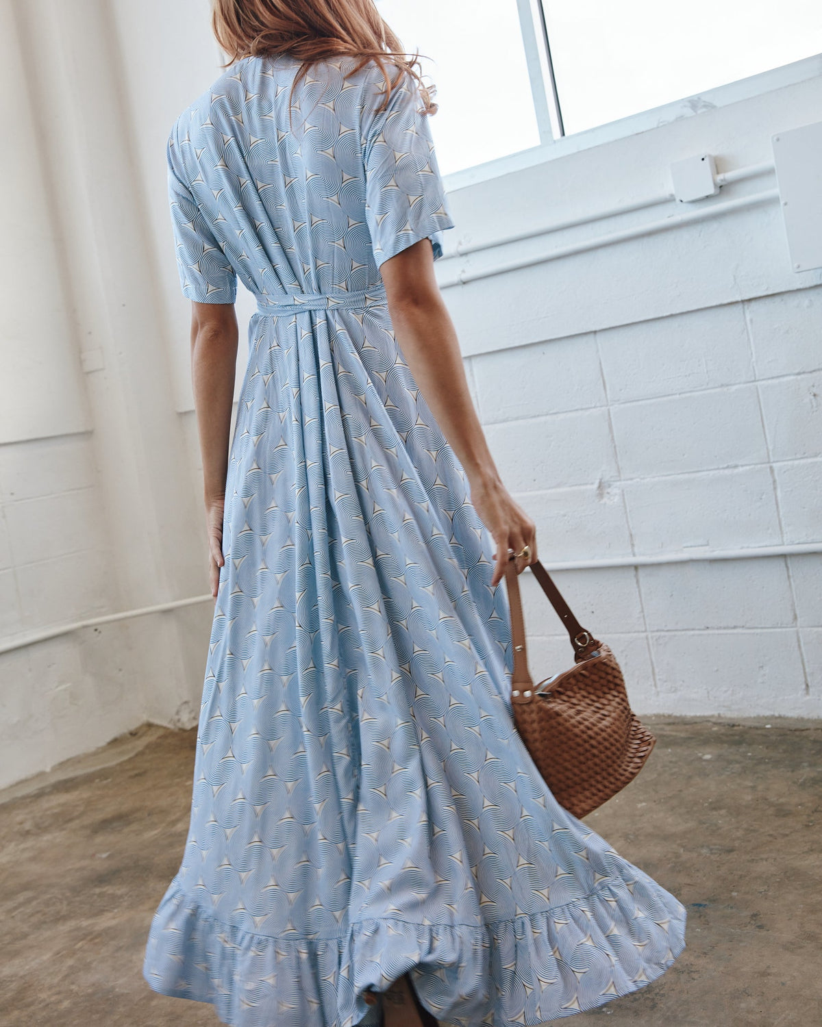 Maxi Wrap Dress