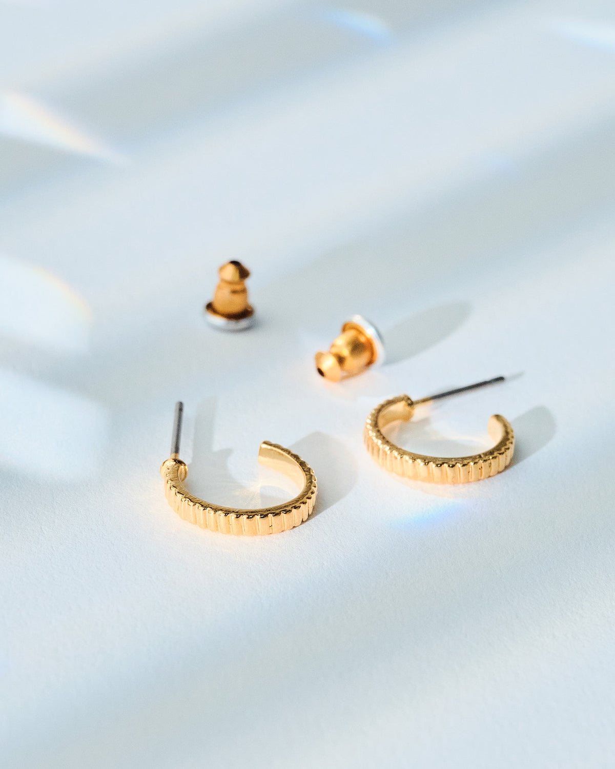 16K Plated Borealis Earrings