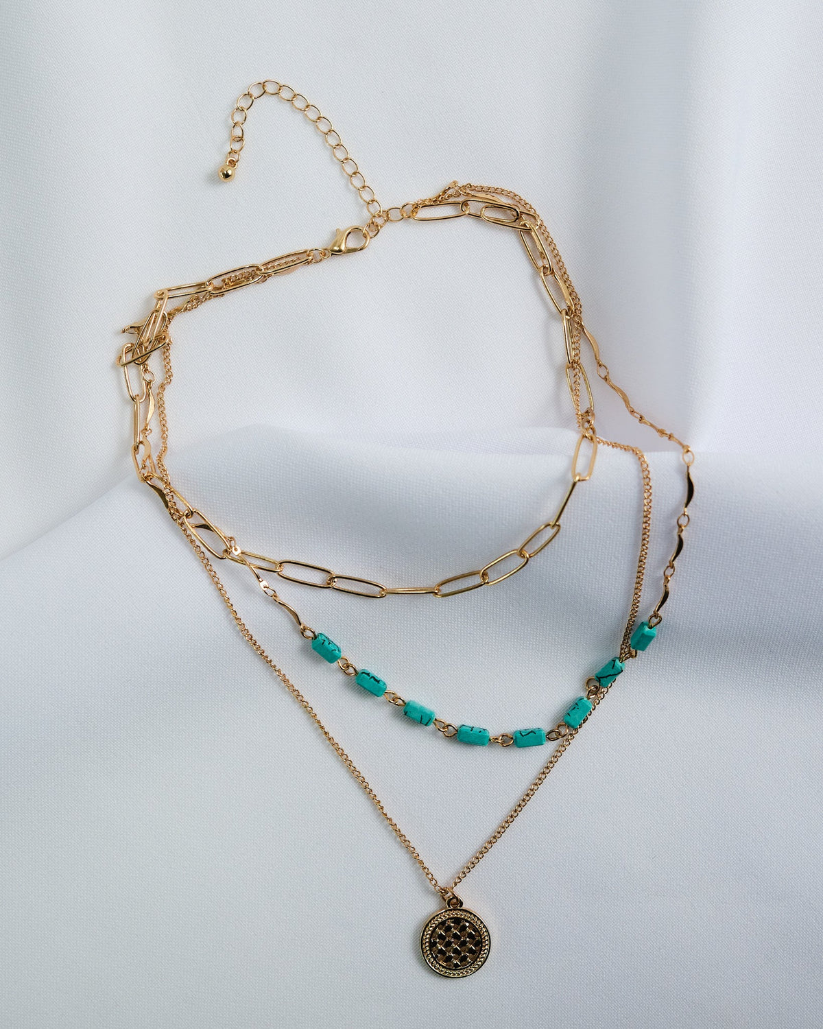 14K Plated Albie Necklace