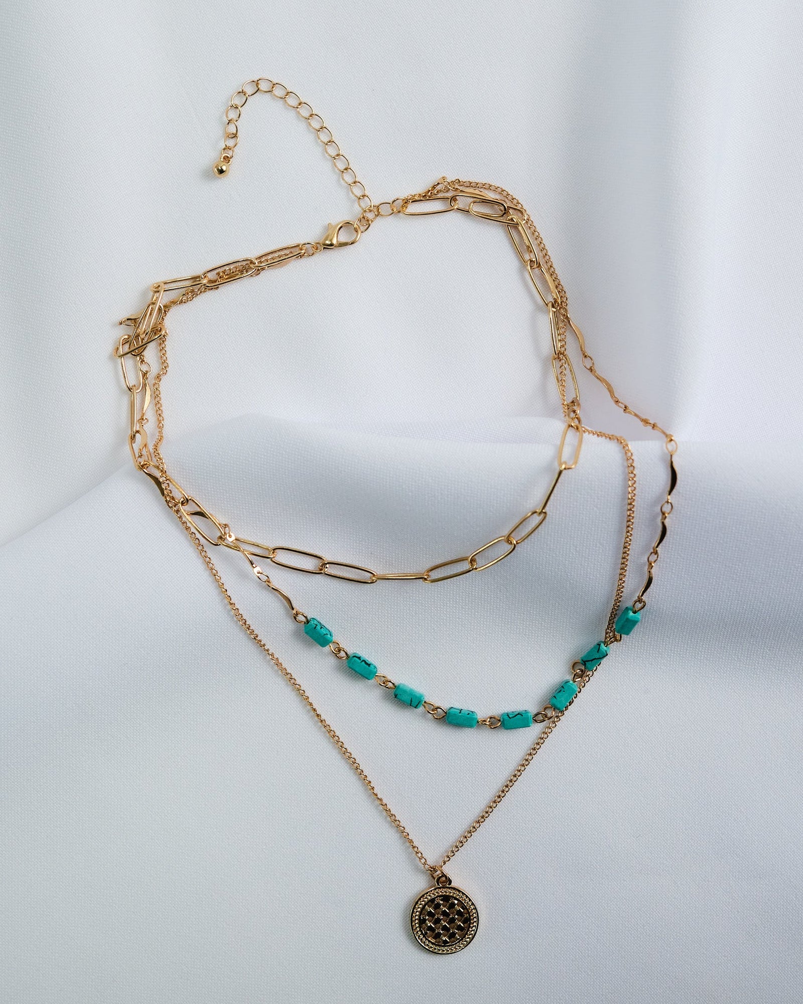 14K Plated Albie Necklace