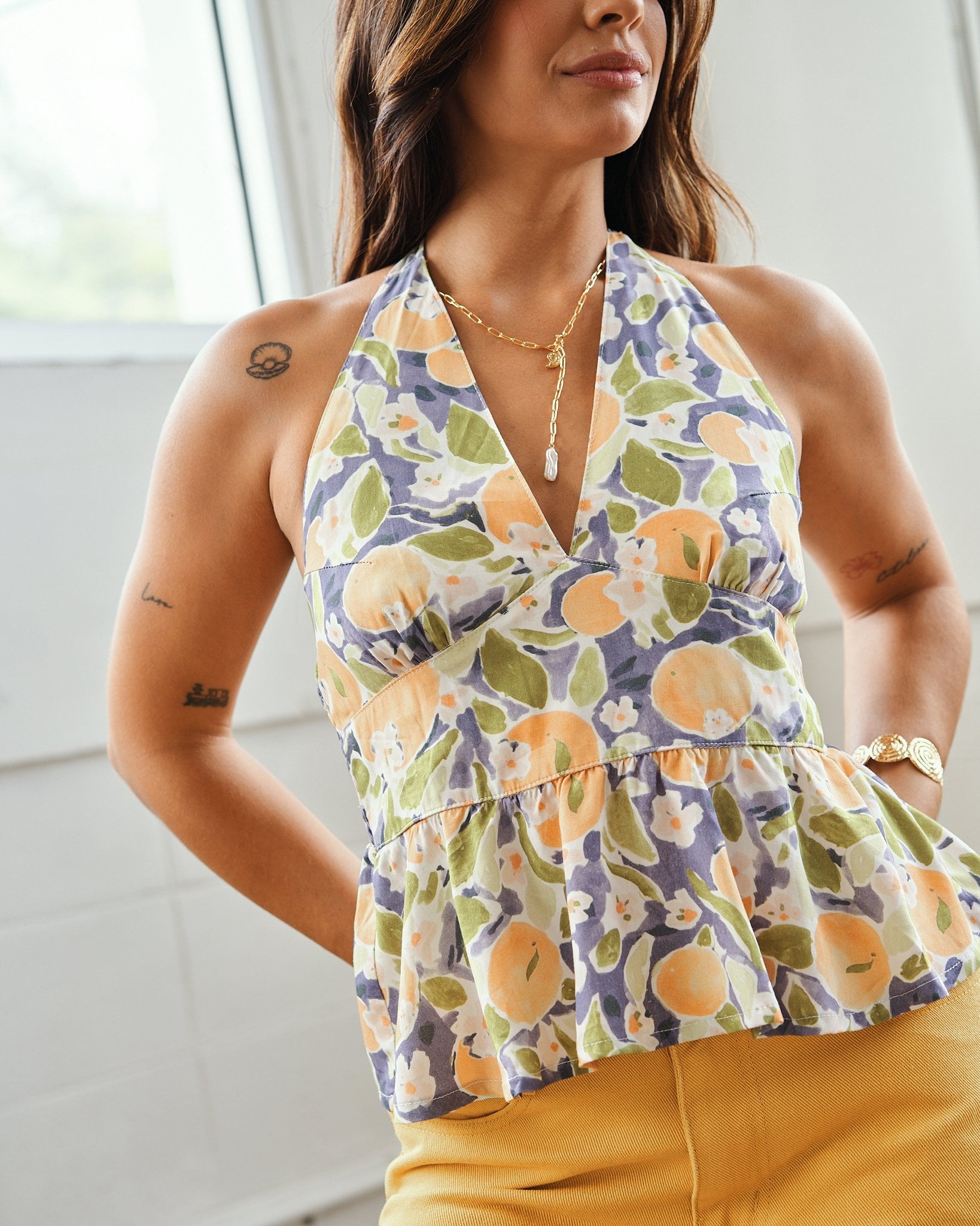 Gidi Halter Top