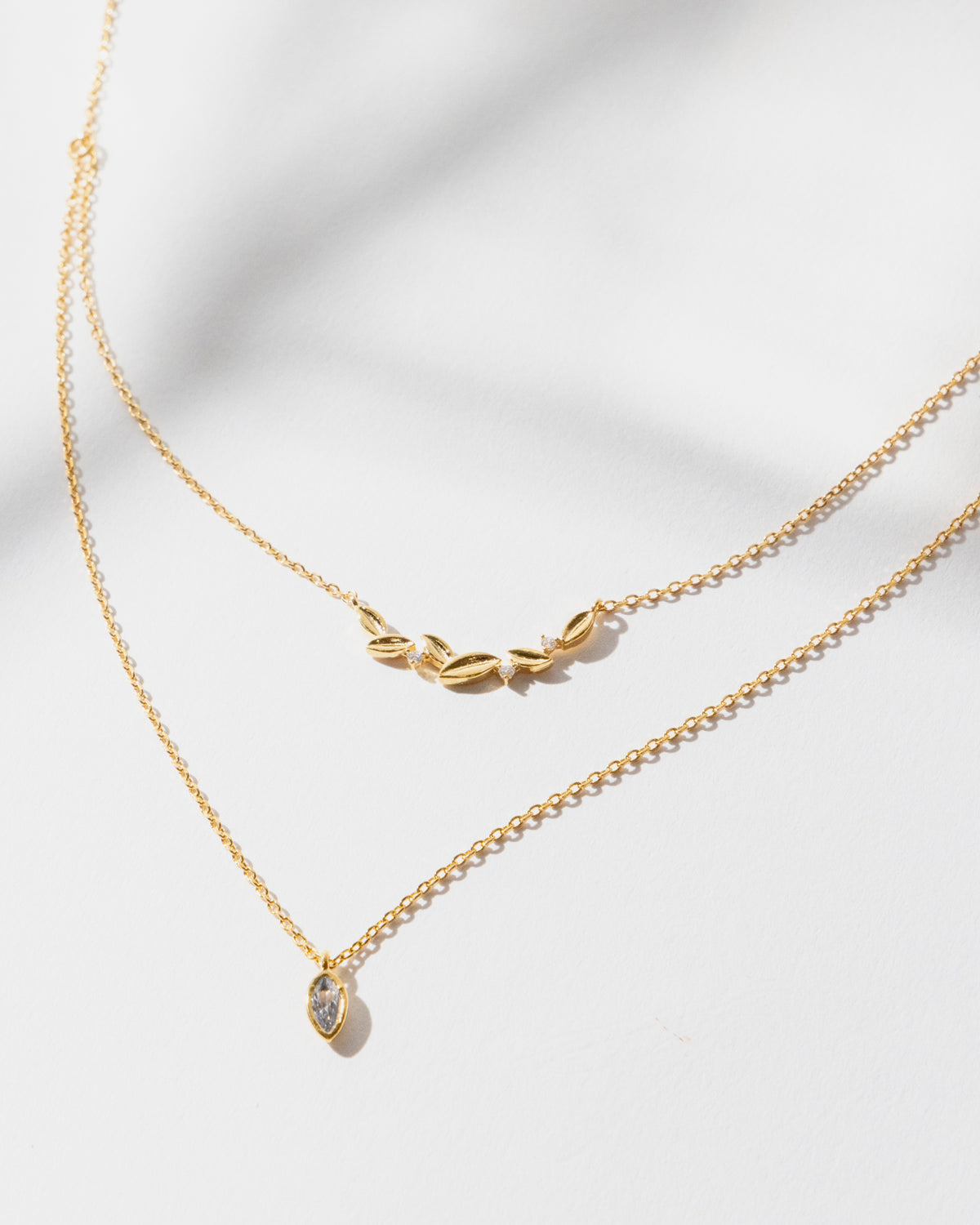 16K Plated Anthem Necklace