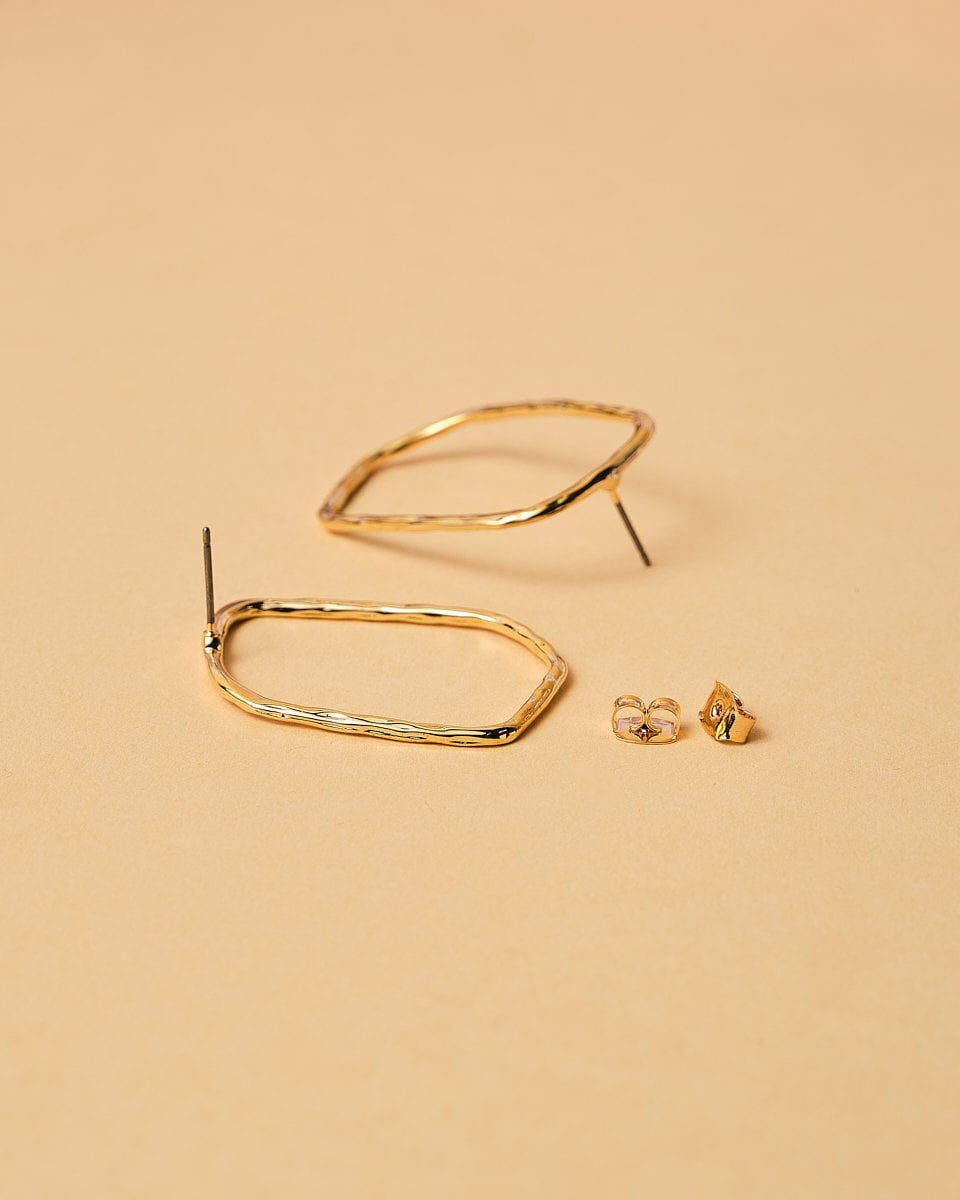 16K Plated Kassen Earrings