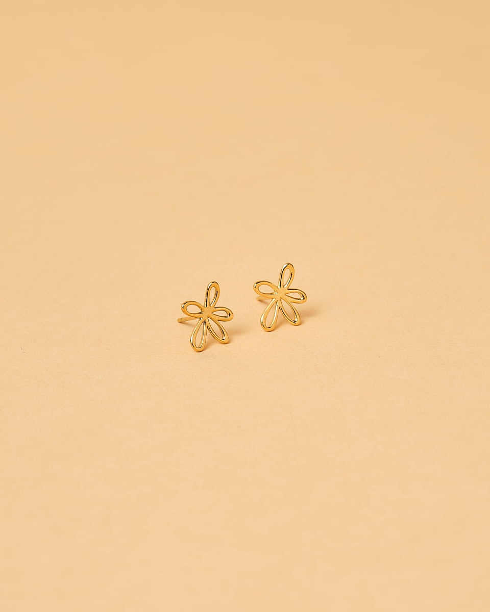 18K Plated Tepi Earrings
