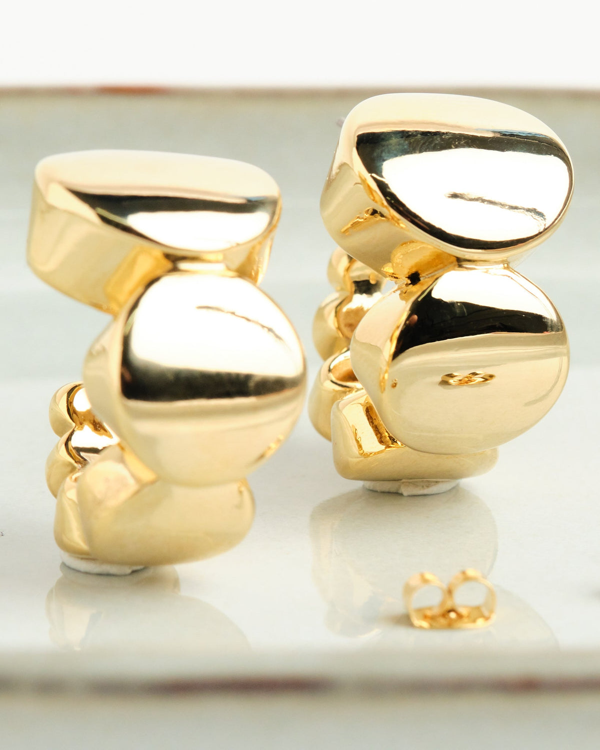 18K Plated Marjo Gold Earrings