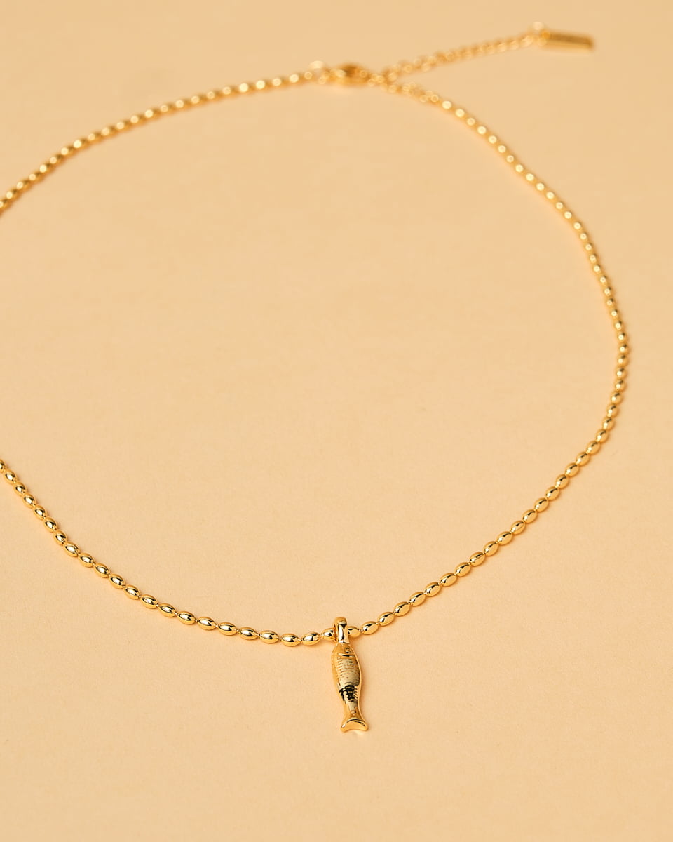 18K Plated Rouen Necklace