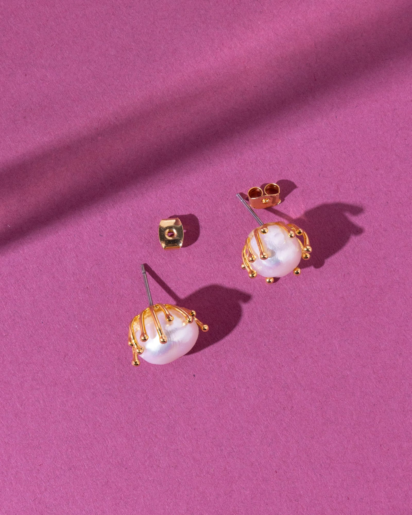 18K Plated Nika Earrings