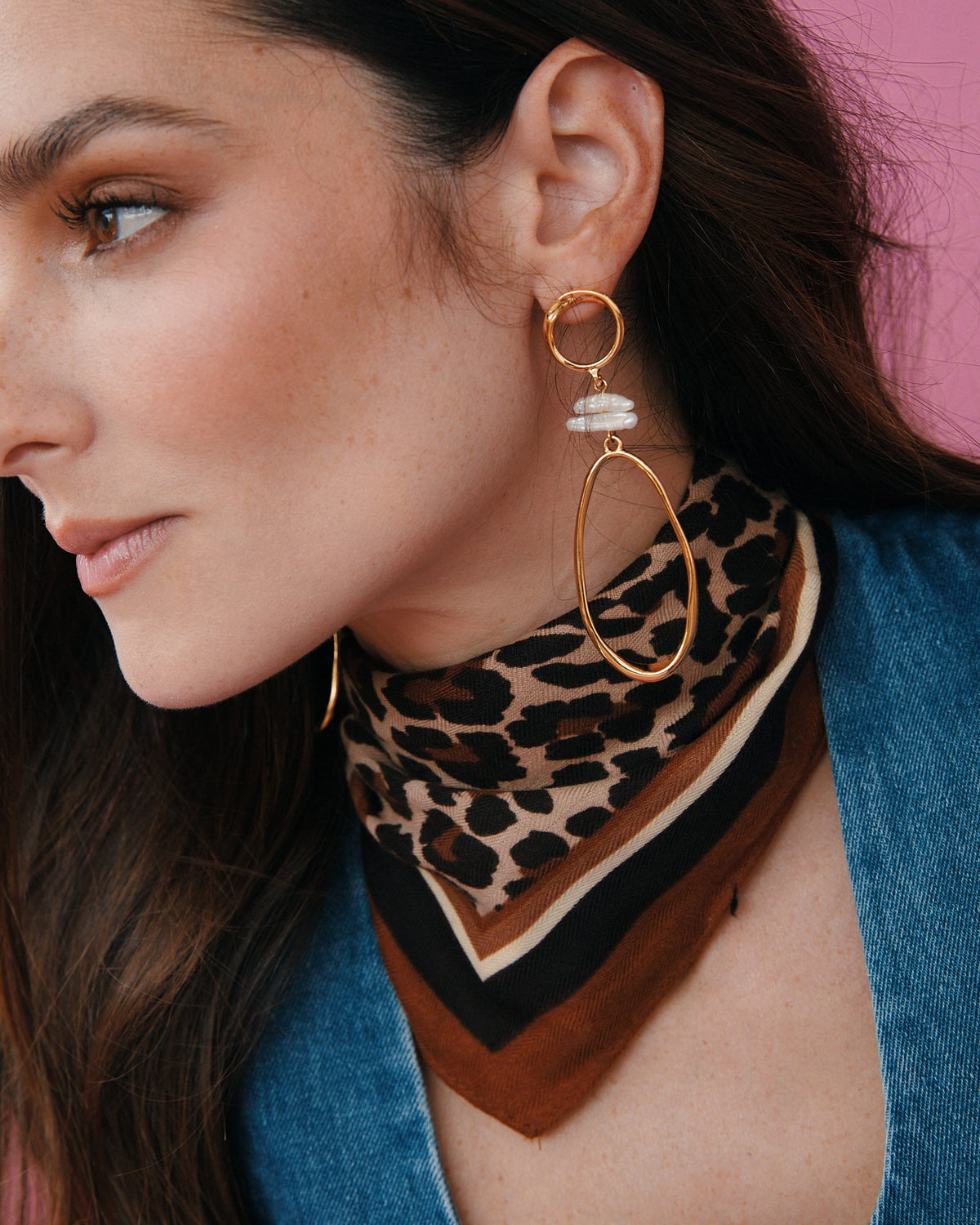 18K Plated Ive Earrings