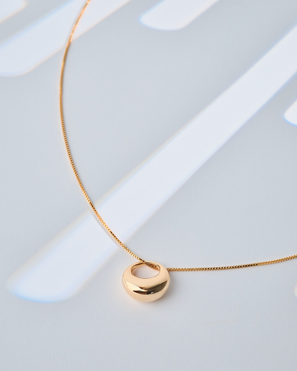 18K Plated Hold On Necklace
