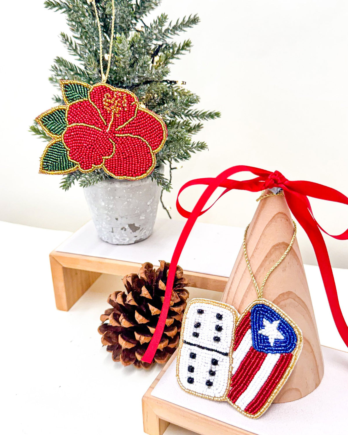 Domino Ornament