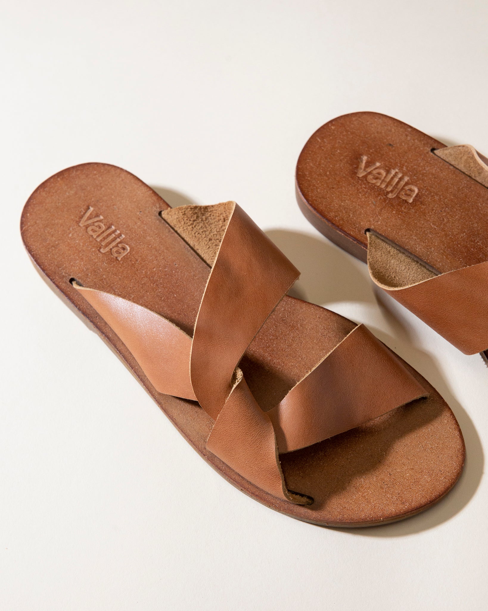 Cristina Leather Sandal