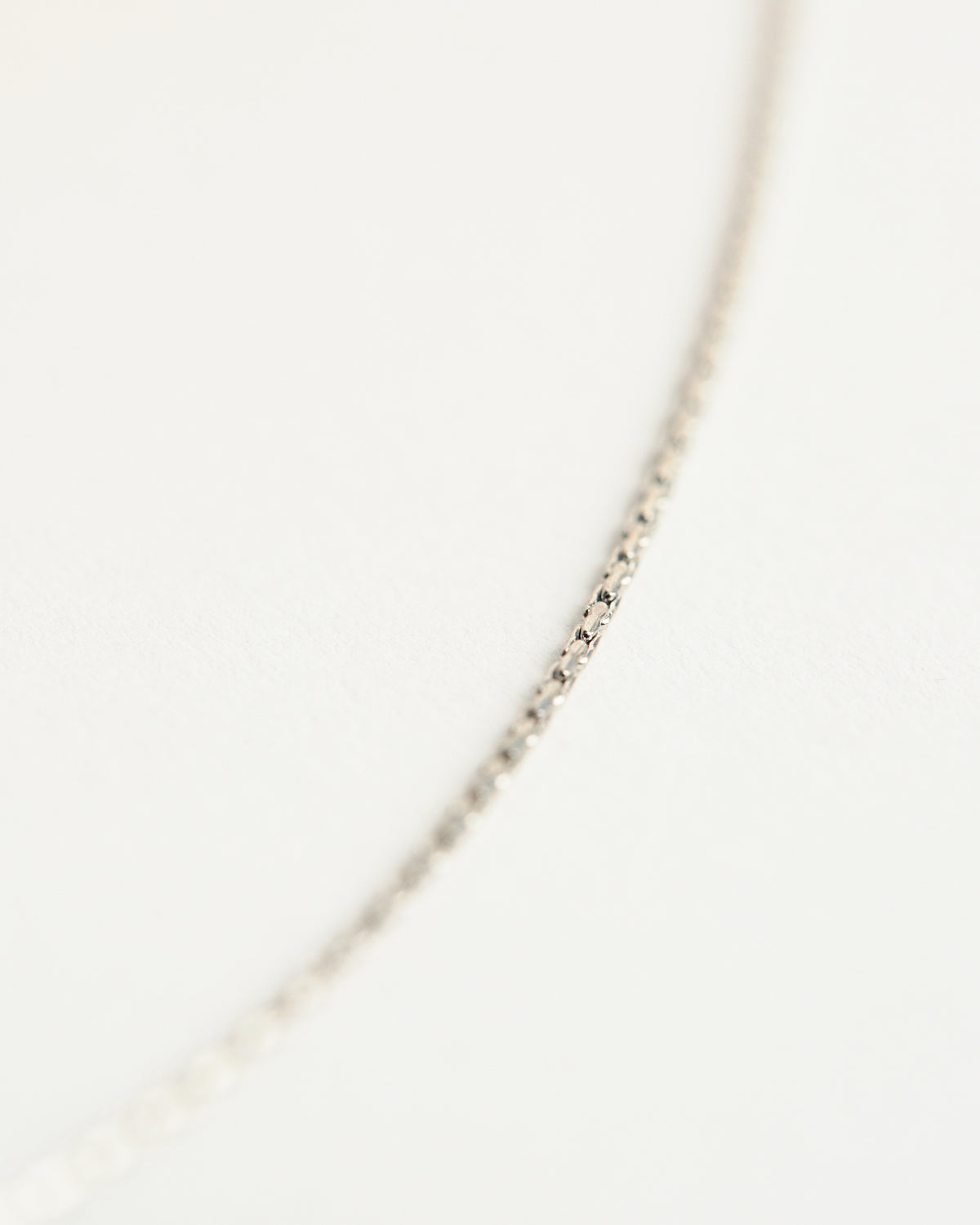 Simple Silver Necklace