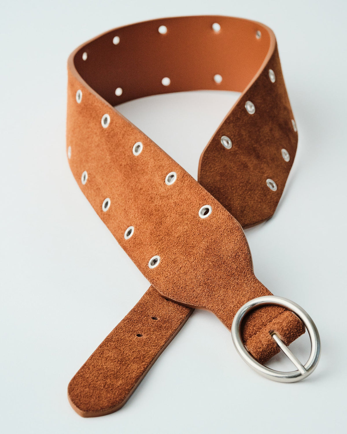 Wide Suede Belt