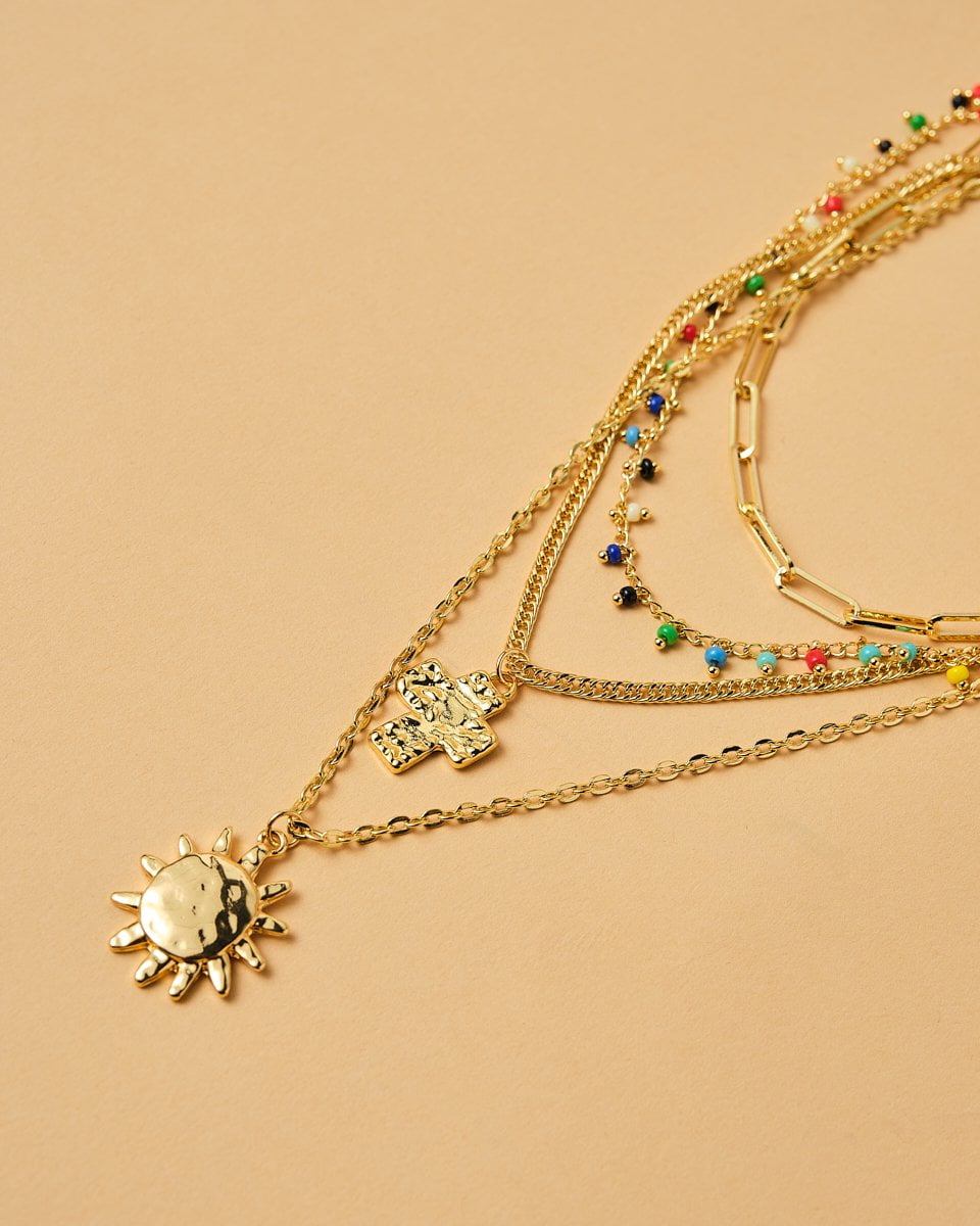 16K Plated Maryina Necklace