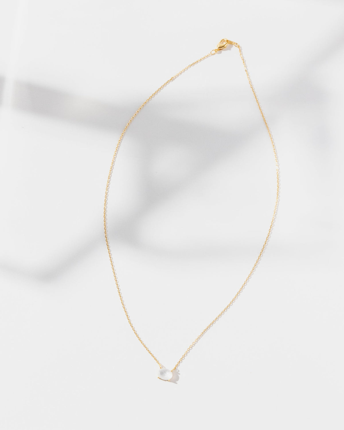 16K Plated Demure Necklace