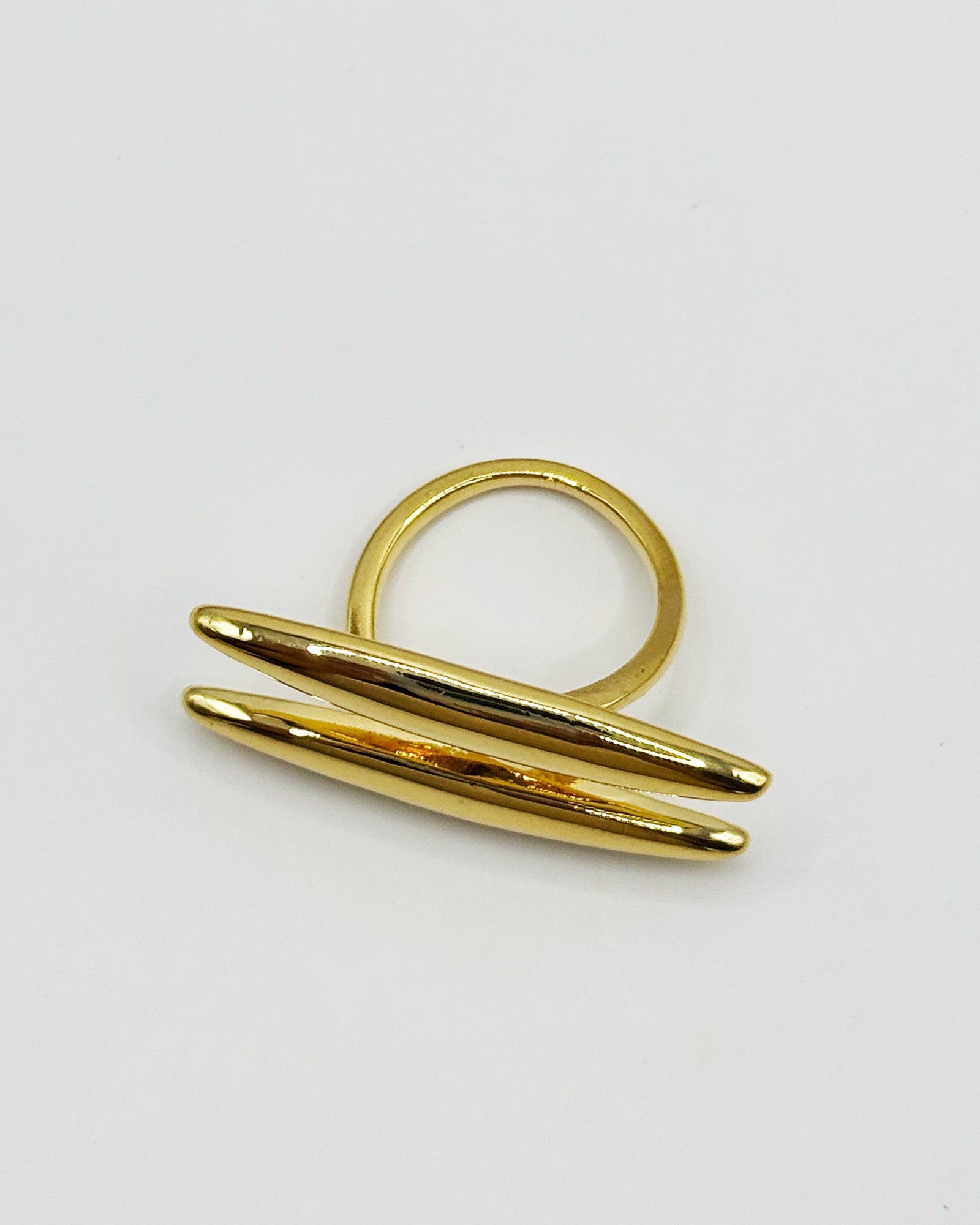 18K Plated Effe Ring