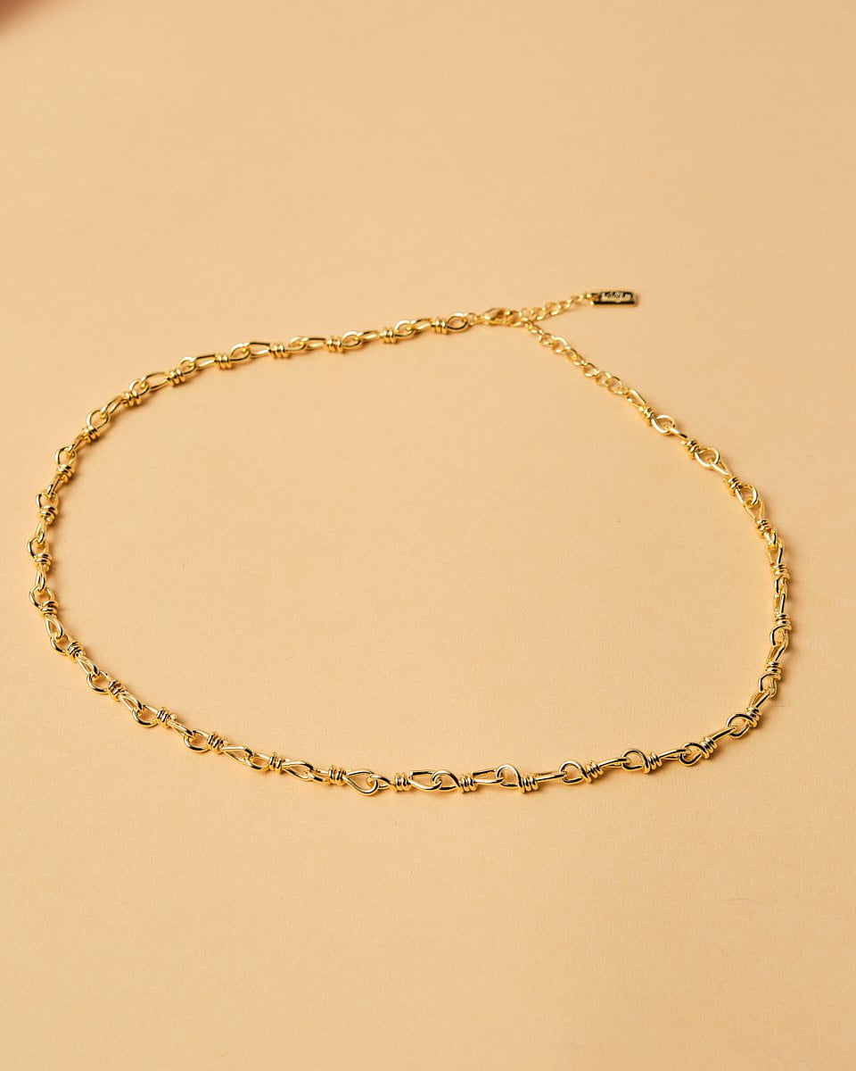 18K Plated Lawrence Necklace