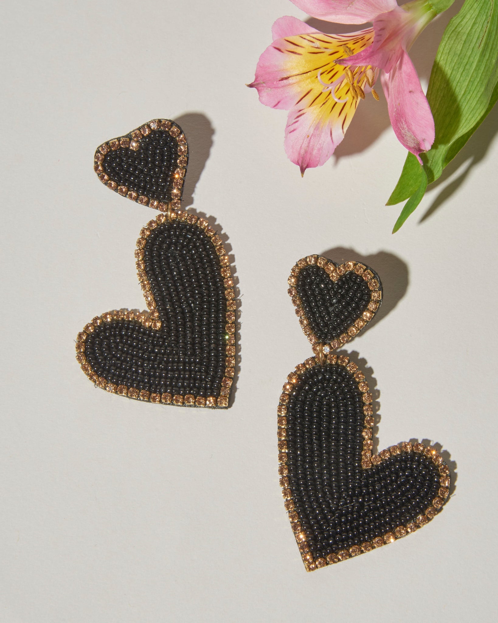 Hanging Heart Earrings