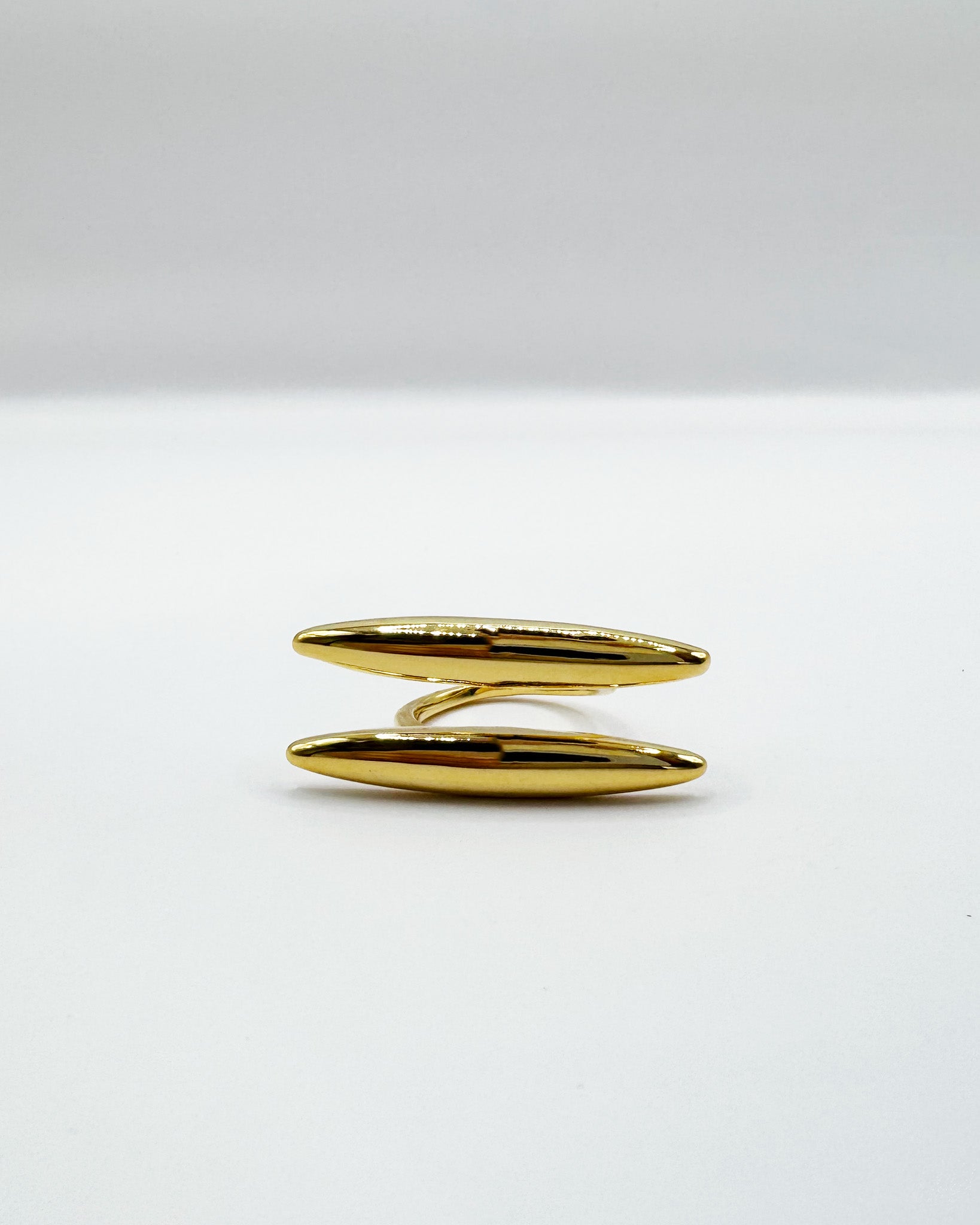 18K Plated Effe Ring