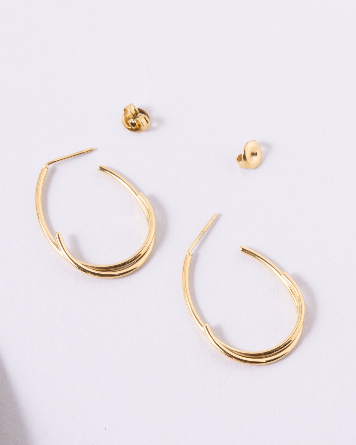 18K Plated Zoomer Earrings