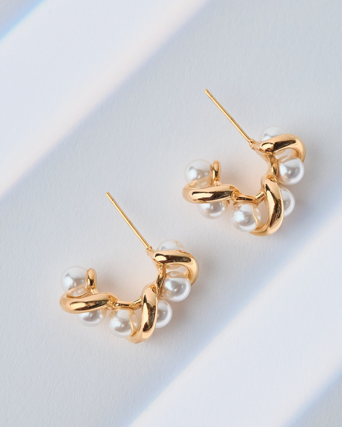 18K Plated Blend Earrings