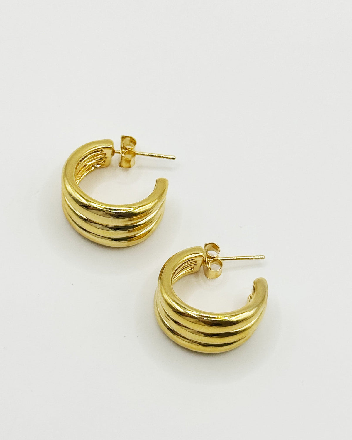 18K Plated Paulin Earrings