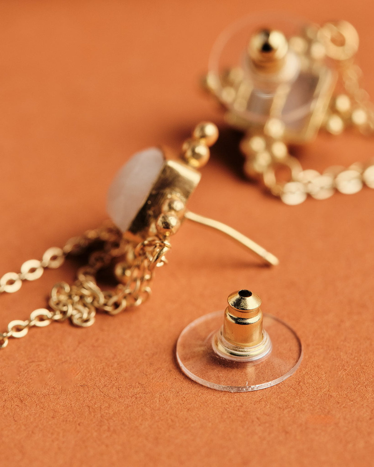 18k Plated Empire Earrings