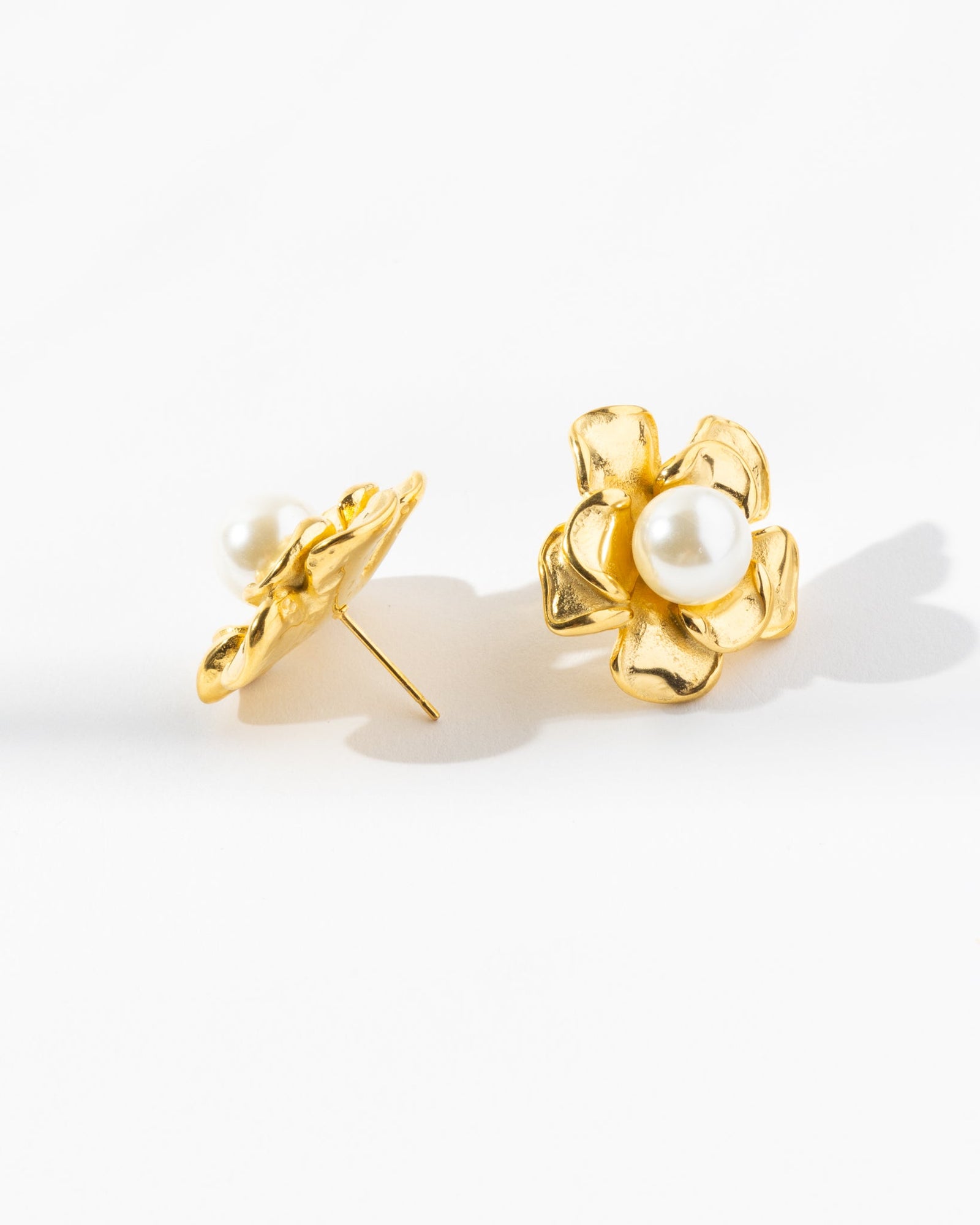 18K Plated Perla Bloom Earrings