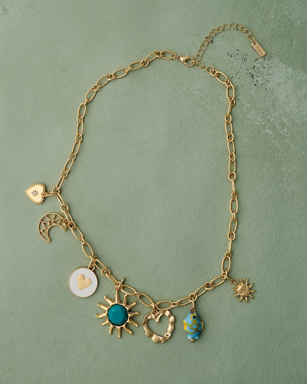 16K Plated Darla Necklace