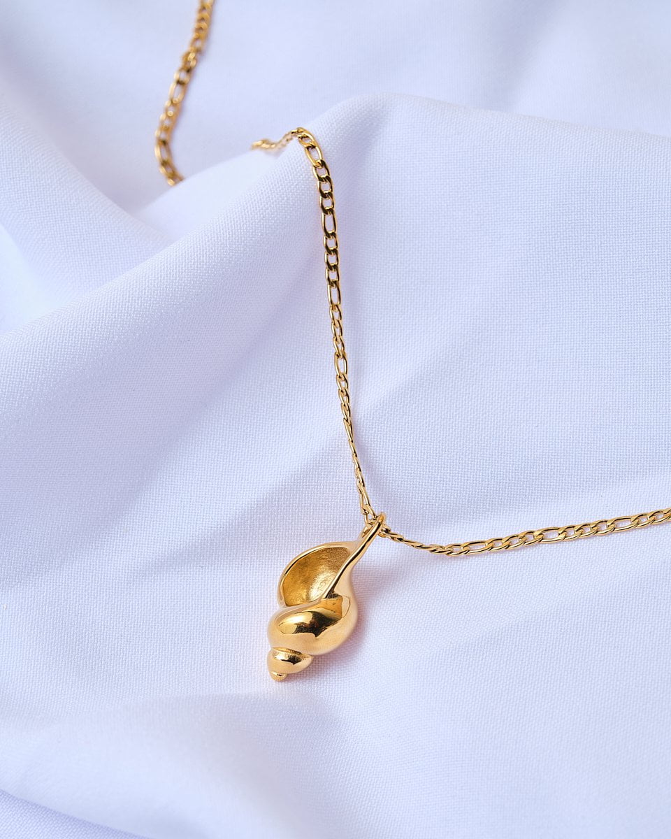 18K Plated Ocean Necklace