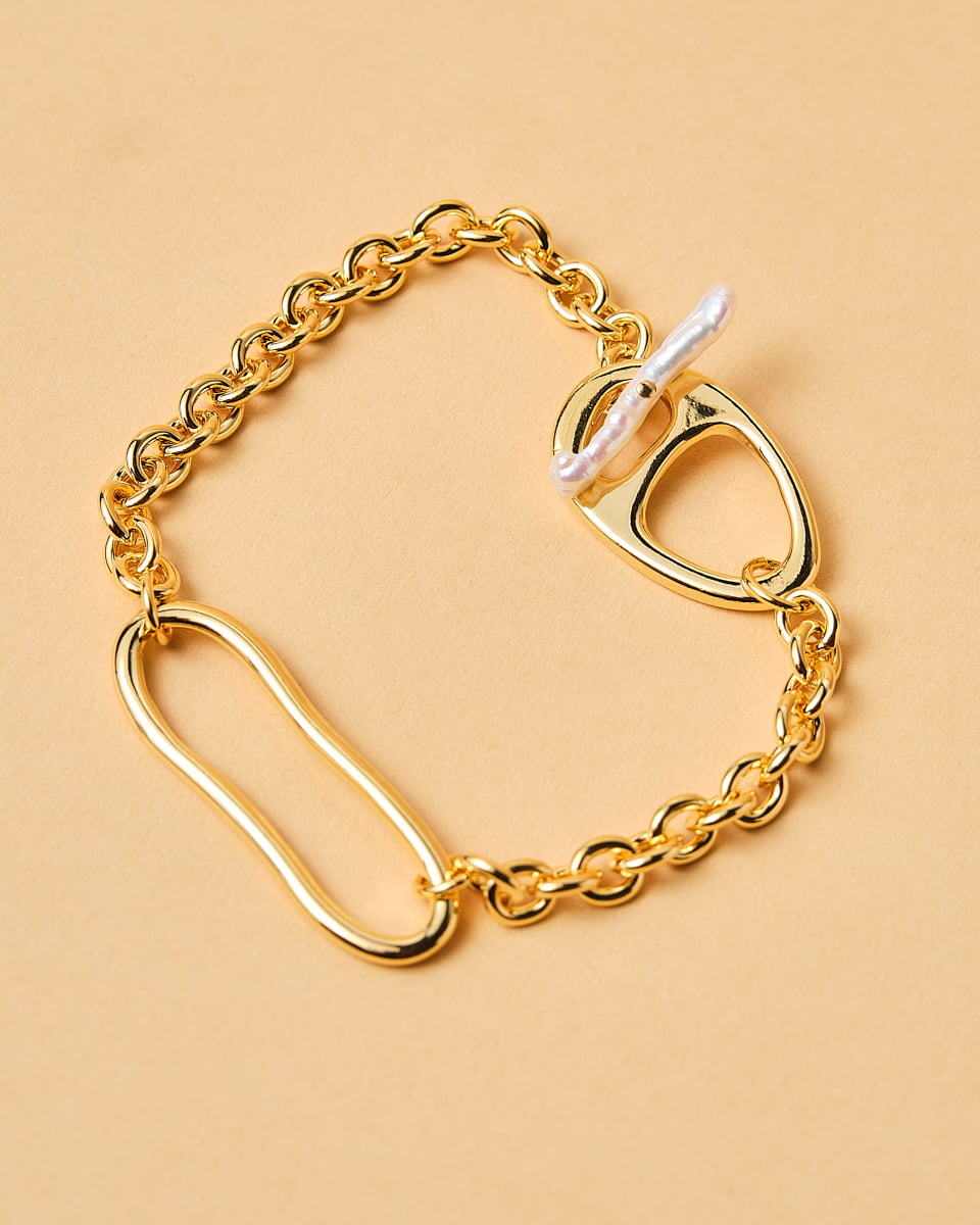 18K Plated Sekele Bracelet